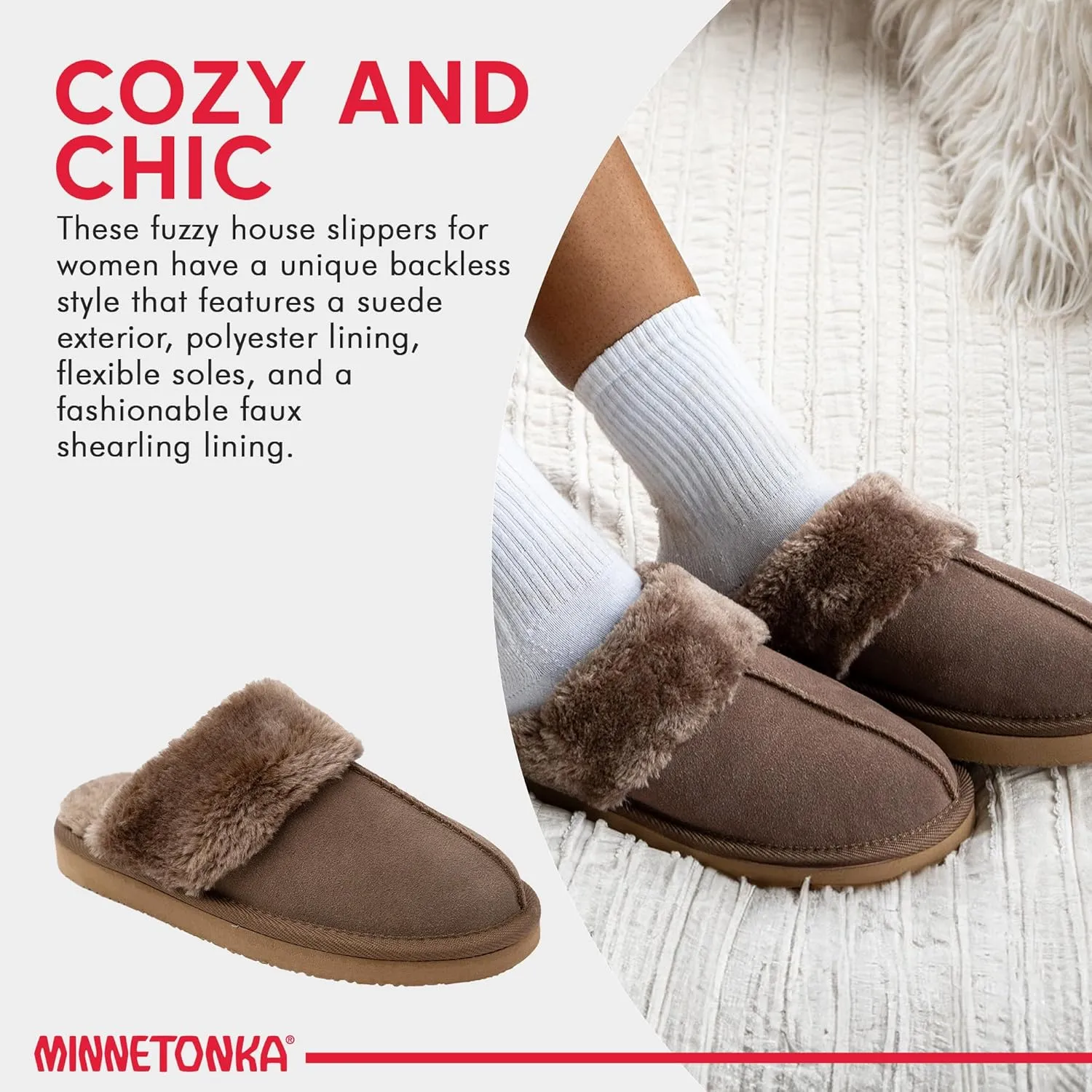 Minnetonka Women's Chesney Scuff