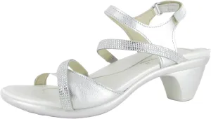 NAOT Footwear Innovate Women’s Heel Rhinestone Sandal with Cork Footbed and Arch Support Footbed - Adjustable Ankle Strap - Comfort and Support – Lightweight and Perfect for Travel