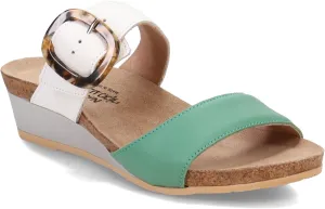 NAOT Footwear Kingdom Women’s Wedge Sandal with Buckle, Cork Footbed, and Arch Support - Adjustable Three-Strap Sandal With Backstrap - Comfort and Support – Lightweight and Perfect for Travel
