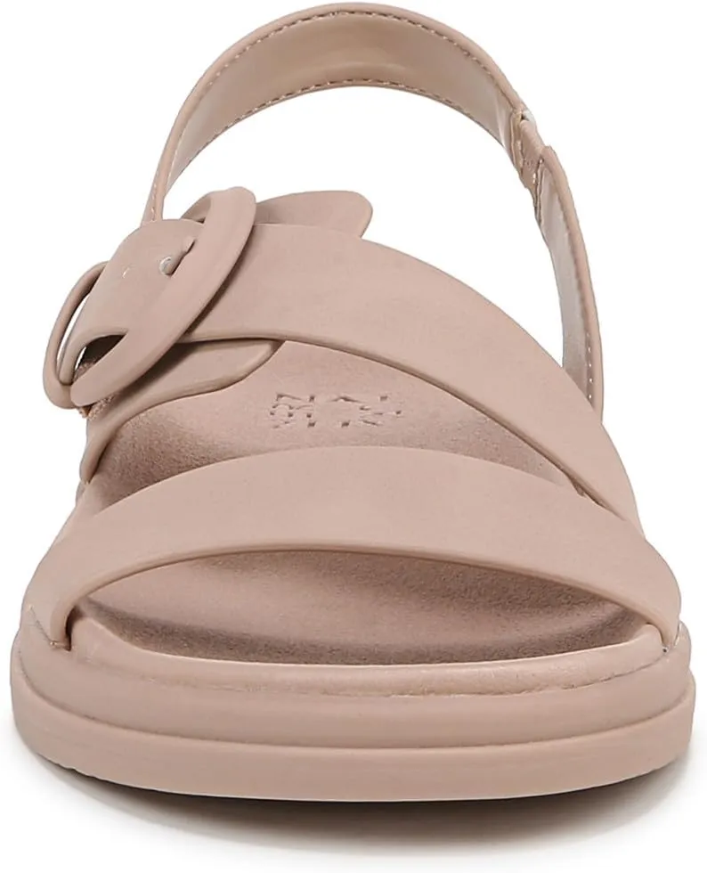 Naturalizer Womens Hope Strappy Slingback Flat Sandal