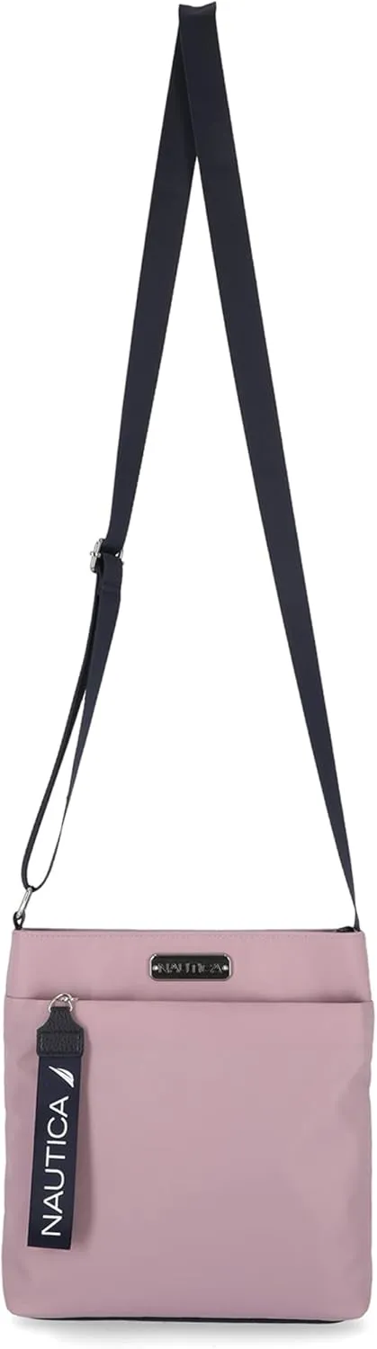 Nautica Diver Nylon Small Women's Crossbody Bag Purse with Adjustable Shoulder Strap