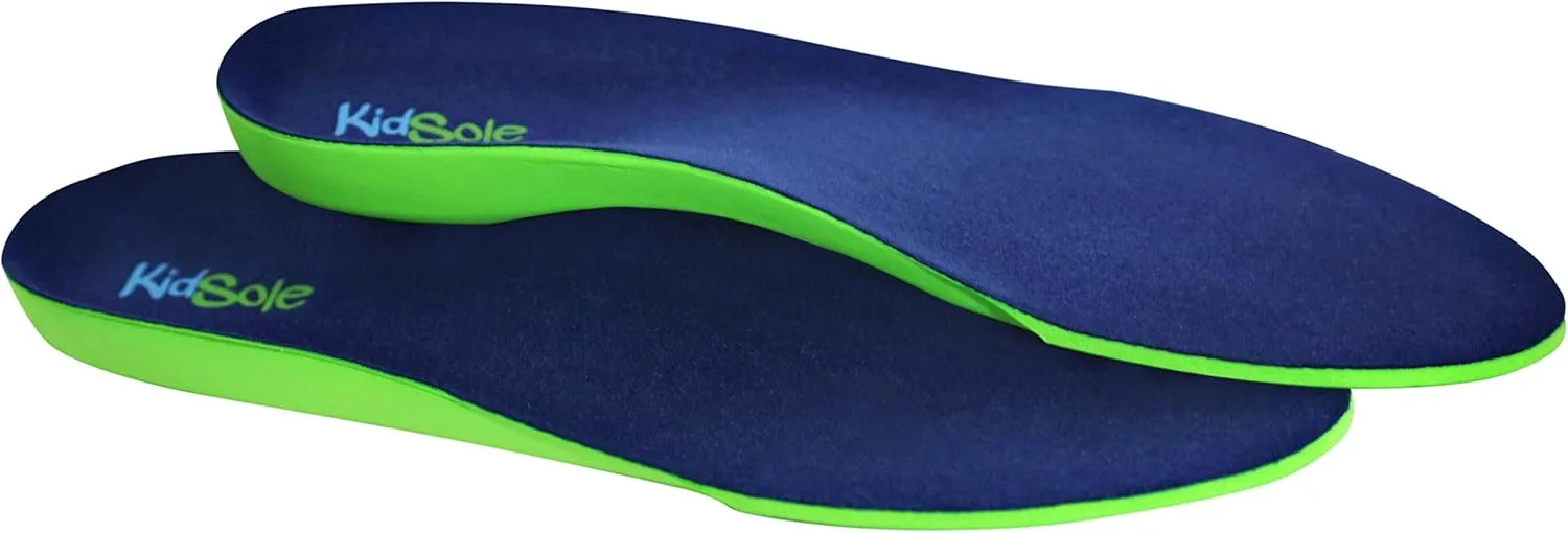 Neon Fix Sport Premium Grade Orthotic Insole Revolutionary Lightweight Soft & Sturdy Orthotic Active Children with Flat Feet Who Need Arch Support ((22 CM) US Kids Shoe Sizes 3-4)