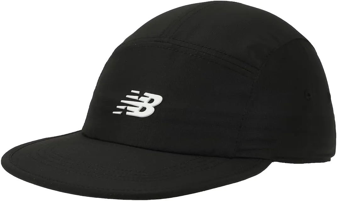 New Balance Adult Unisex 5 Panel Lightweight Adjustable Camper Flat Bill Running Hat