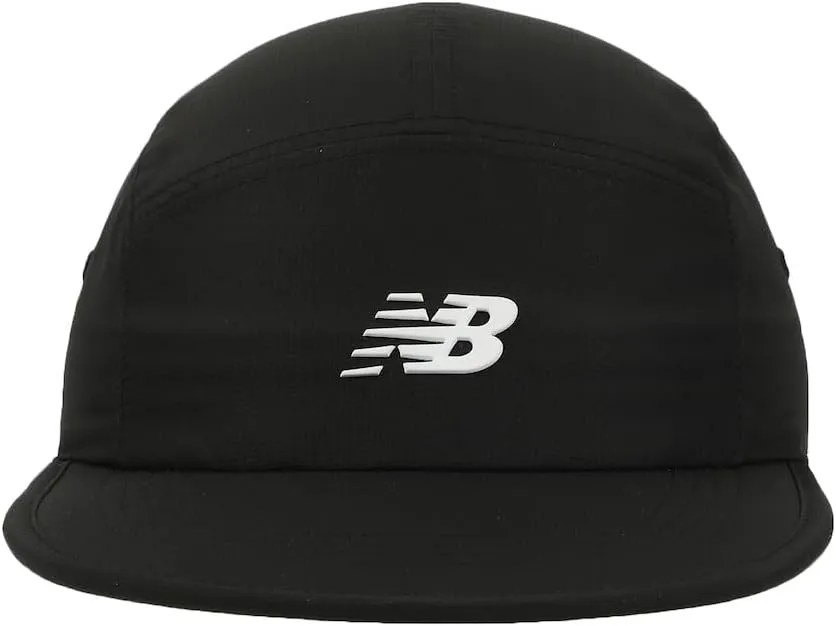 New Balance Adult Unisex 5 Panel Lightweight Adjustable Camper Flat Bill Running Hat