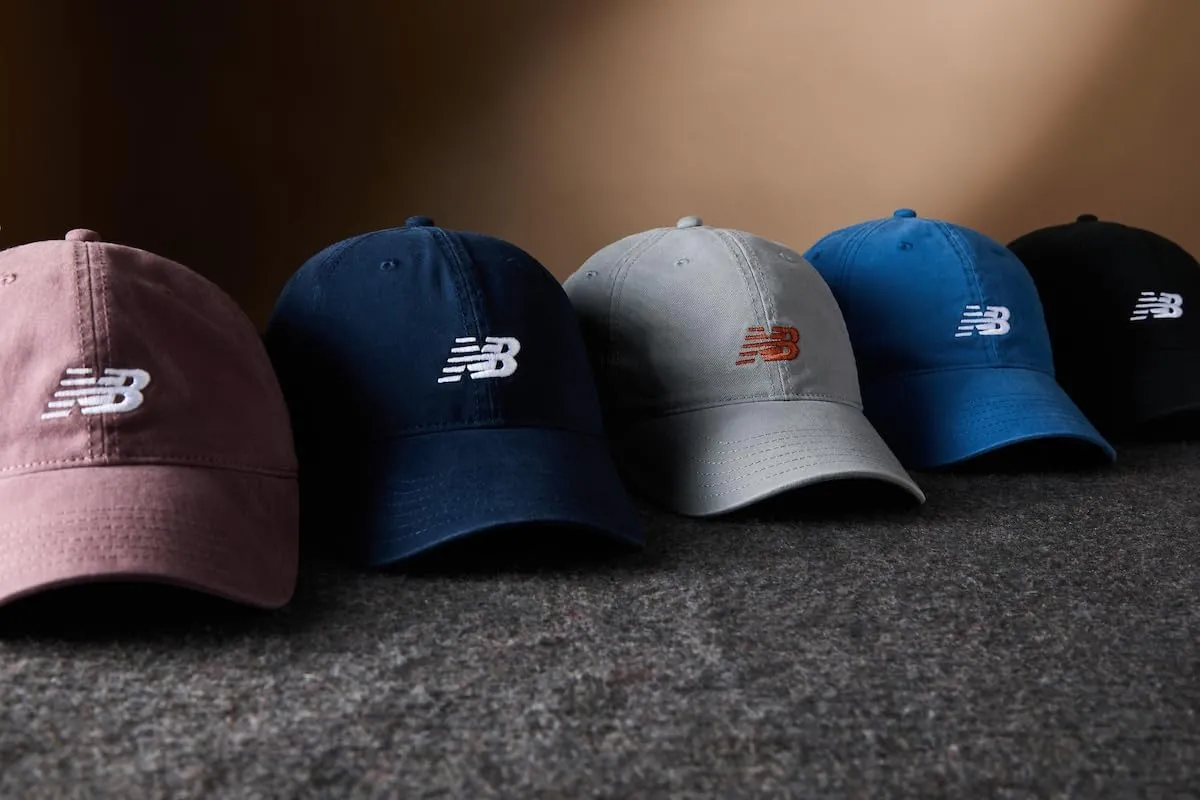 New Balance Adult Women's 6 Panel Unstructured Lightweight Adjustable Classic Twill Casual Baseball Dad Hat
