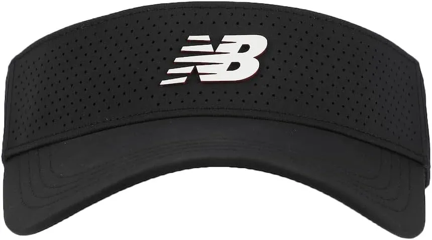 New Balance Performance Adult Unisex Lightweight Adjustable Stretch Running Mesh Performance Visor