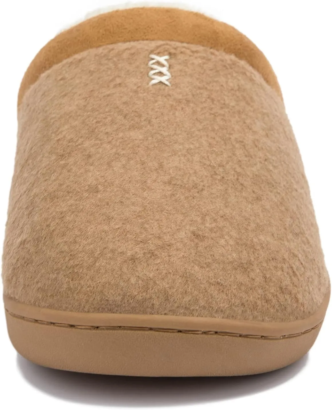 NewDenBer Women's Cozy Memory Foam Slippers Soft Fleece Lined Slip on Indoor Outdoor House Shoes