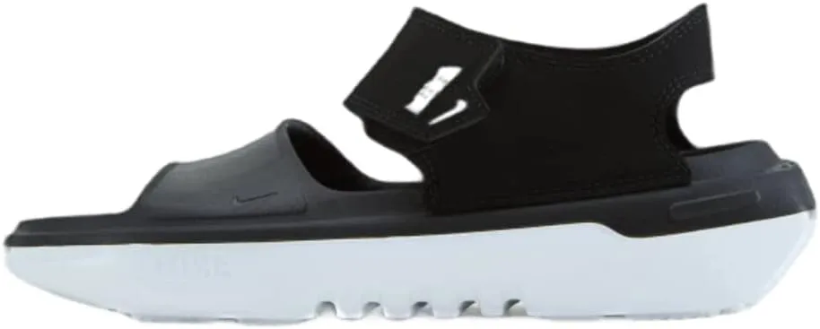 Nike Boys Grade School Playscape Slip On Sandals (5, Black/White-Smoke Grey, numeric_5)