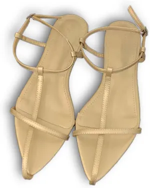 N.N.G Women Flat Sandals Dressy Srtappy Slingback Mules Cute Evening Vegan Leather Gladiator Designer Pretty Casual Pointed Open Toe