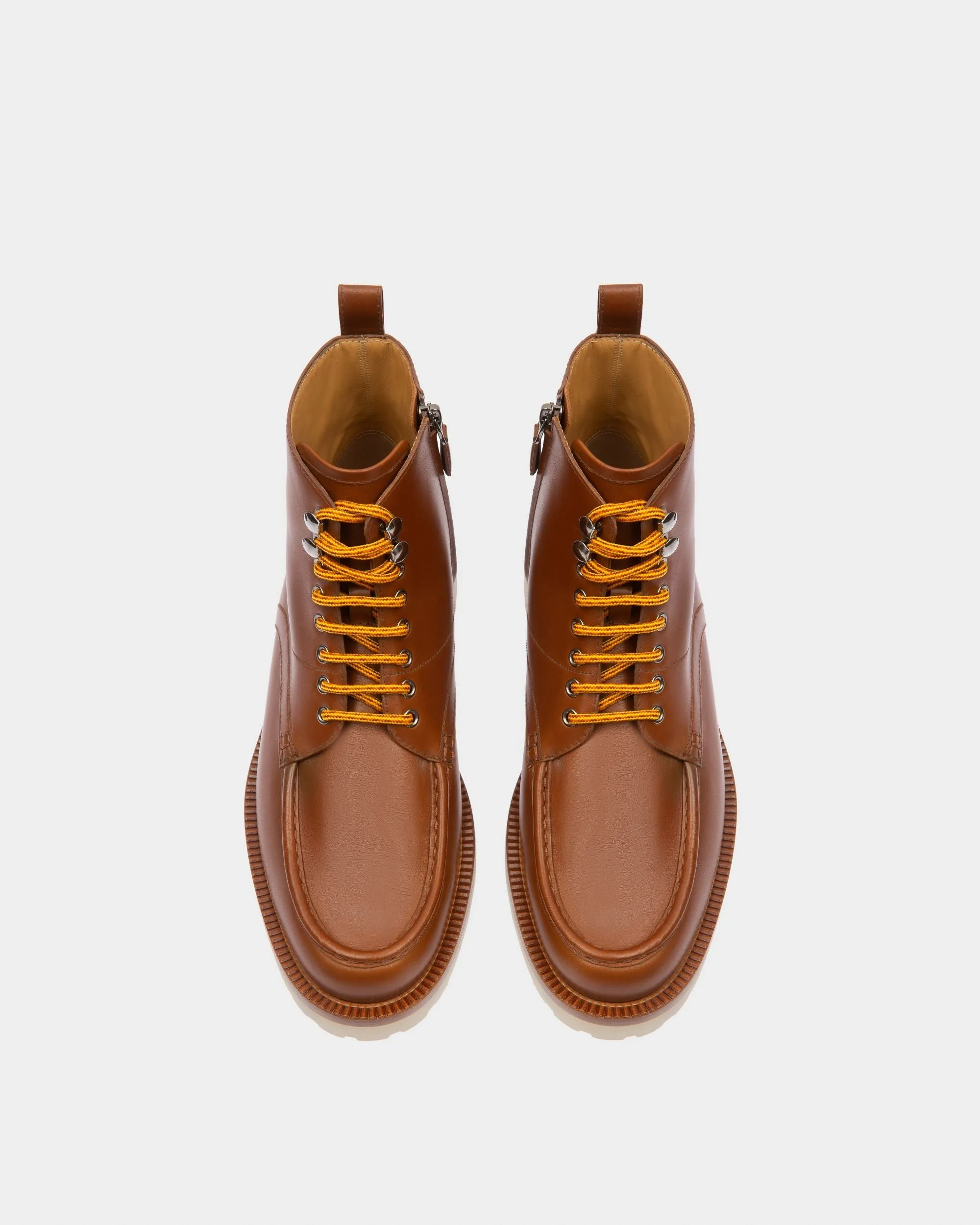 Nobilus Leather Boots In Brown