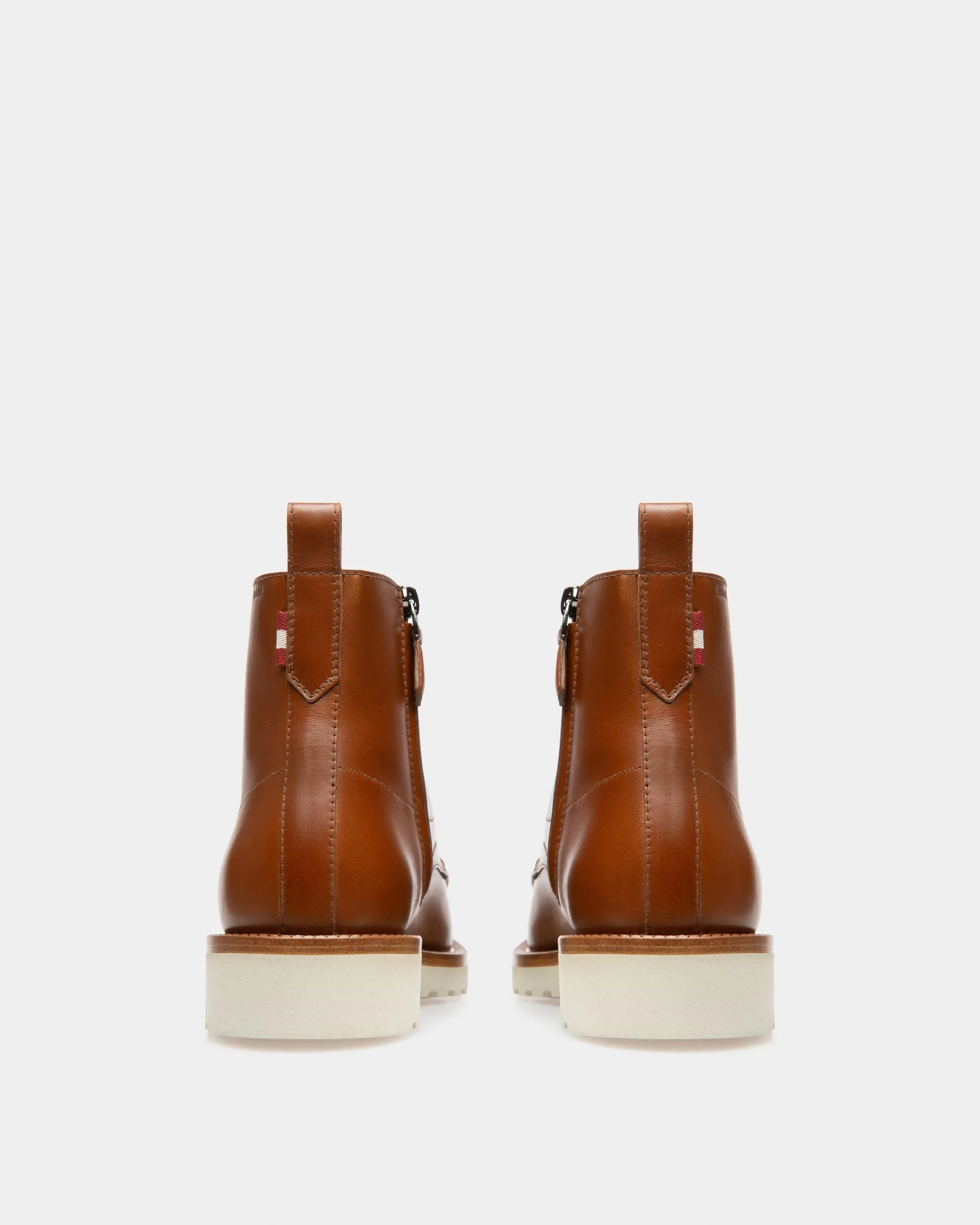 Nobilus Leather Boots In Brown