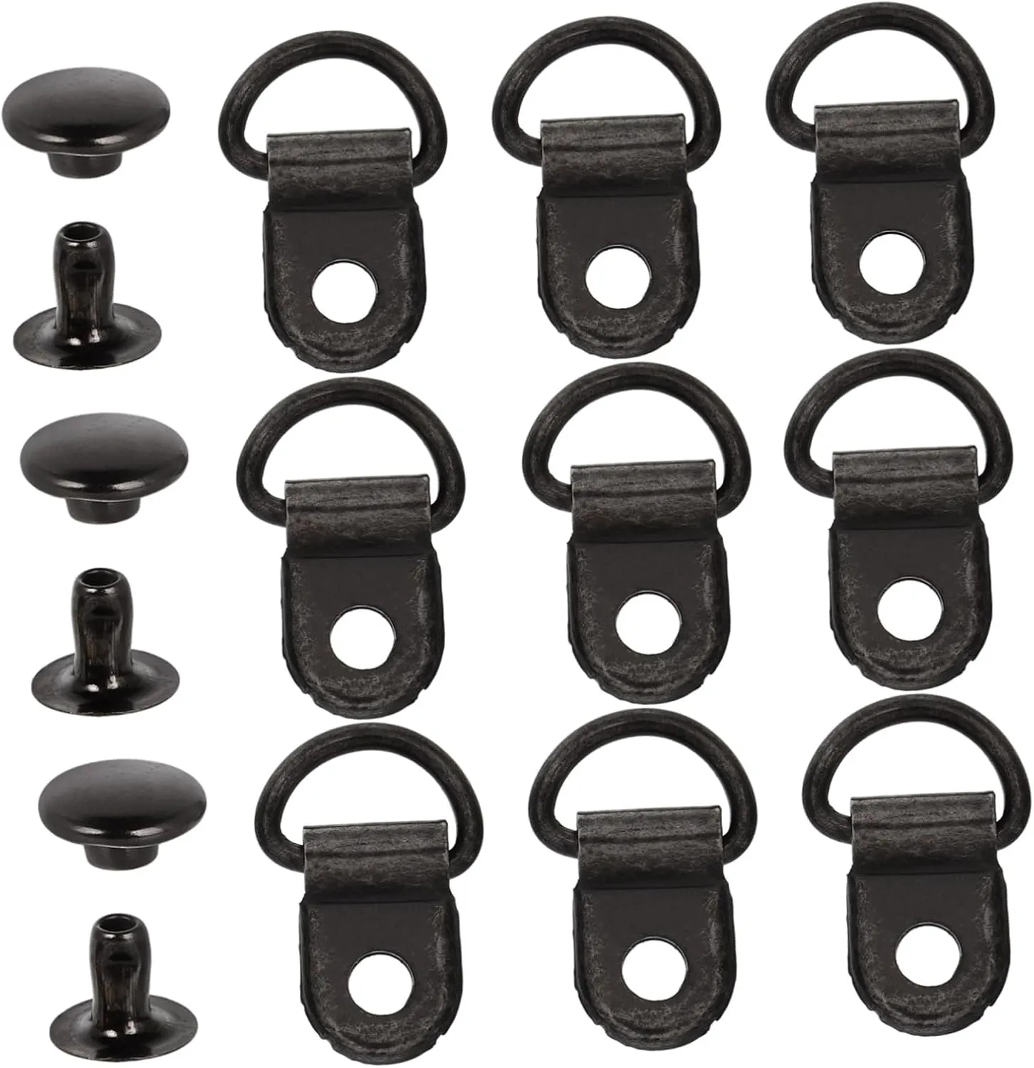NOLITOY 30pcs Carabiner Boots Shoelace Buckle Shoe Hooks Lace Hooks Shoelace Hook Shoe Boot Lace Hook Hole Shoe Buckle Boot Hook Rivet Boot Rings Boot Rivets Eyelet Rivet Stainless Steel