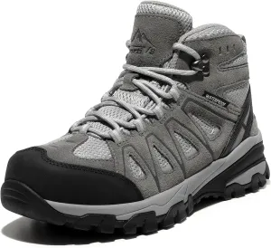 NORTIV 8 Women's Waterproof Hiking Boots Outdoor Trekking Camping Trail Hiking Boot