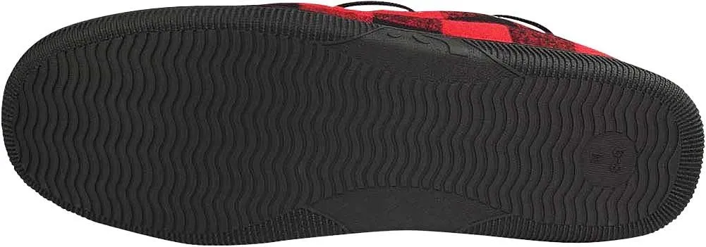 NORTY Moccasin Slippers for Men - Indoor and Outdoor Slip-On Shoes - Perfect for Lounging and Walking Around the House