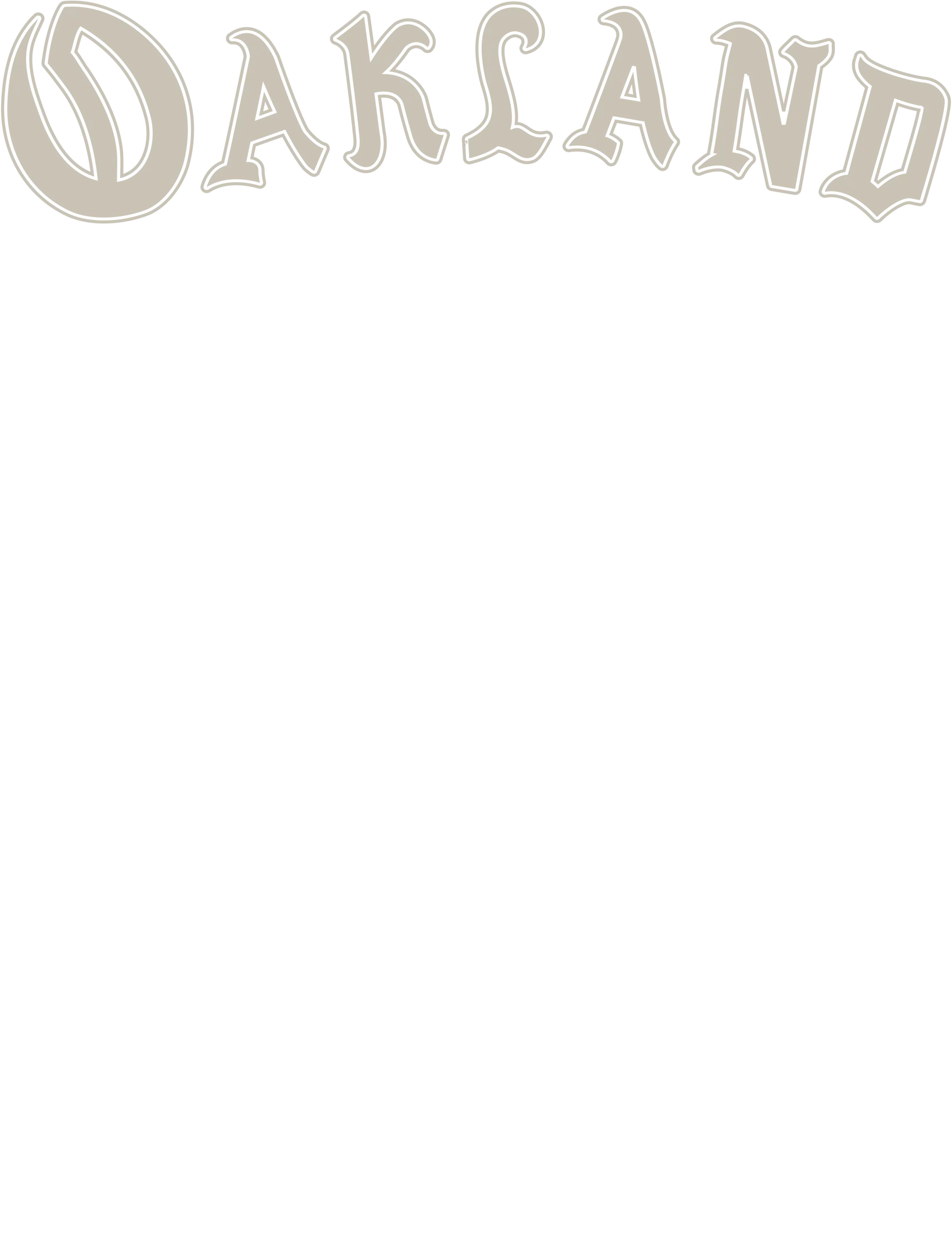 OAKLAND MEN'S HOODIE