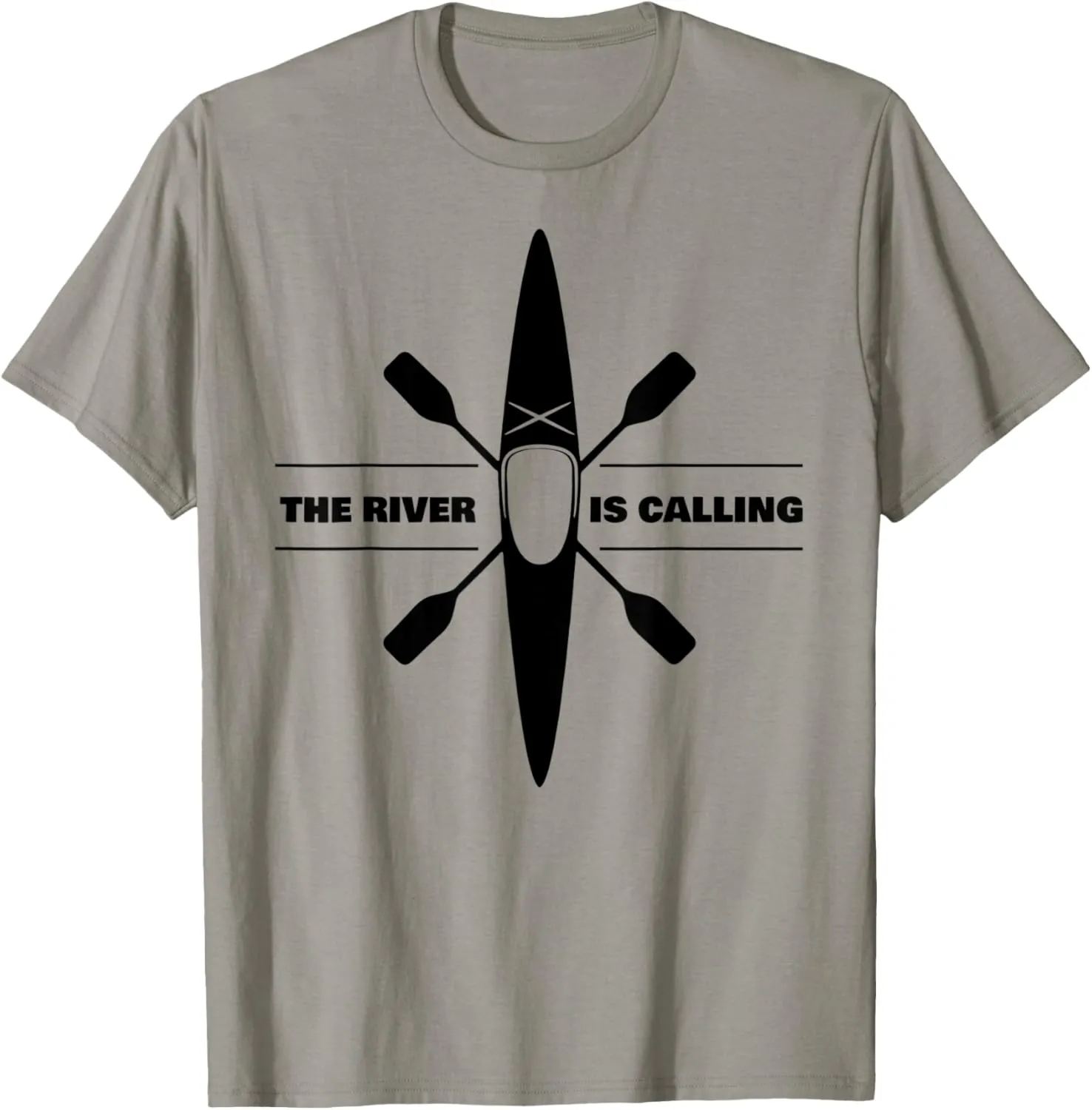 Ocean Sea Kayak The River is Calling Kayaking Gift T-Shirt