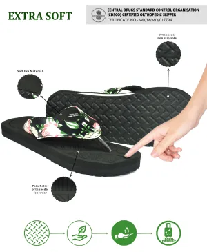 Ortho Cheer Women's Soft Anti-Skid Orthopedic & Diabetic Slipper for Everyday Use