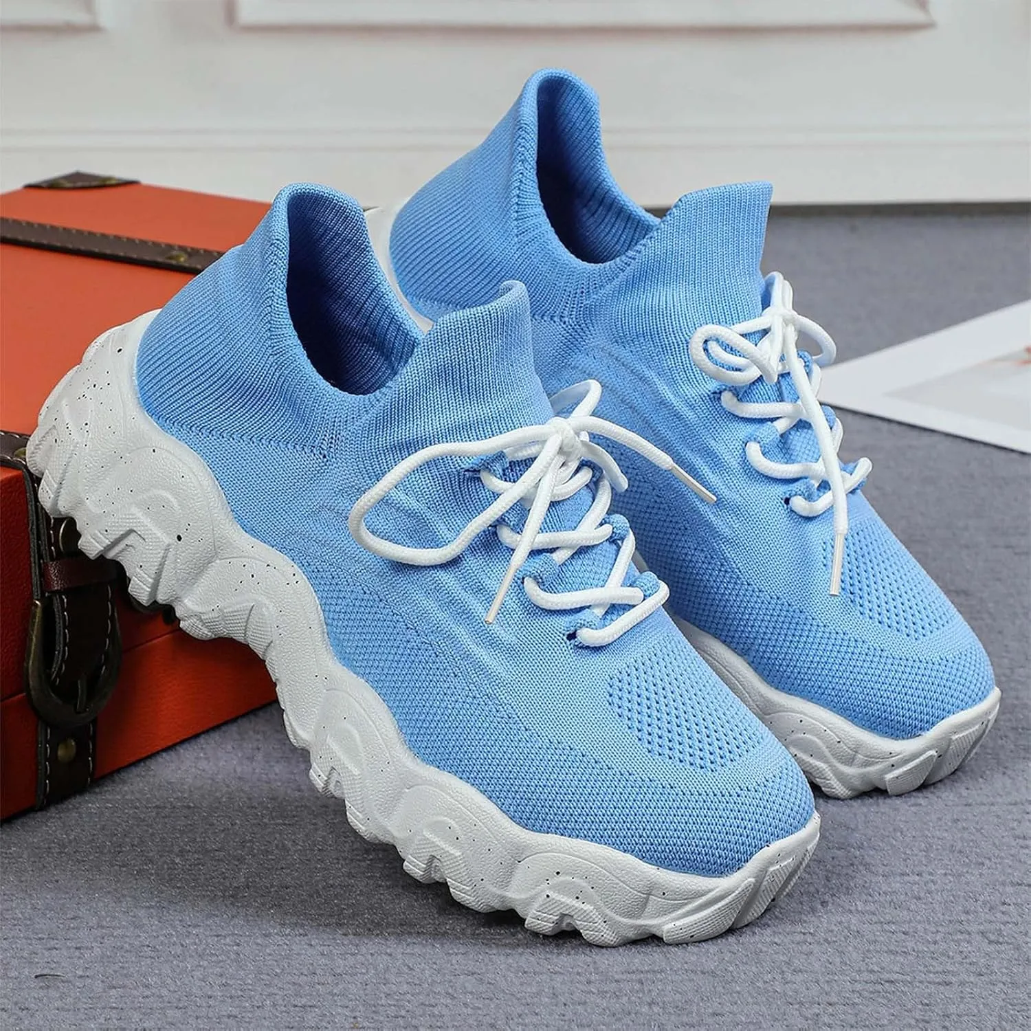Ortho Pro Shoes for Women, Nurse Babe Shoes,Ortho Pro Women's Classic Shoes, Women's Lace Up Mesh Orthopedic Sneakers