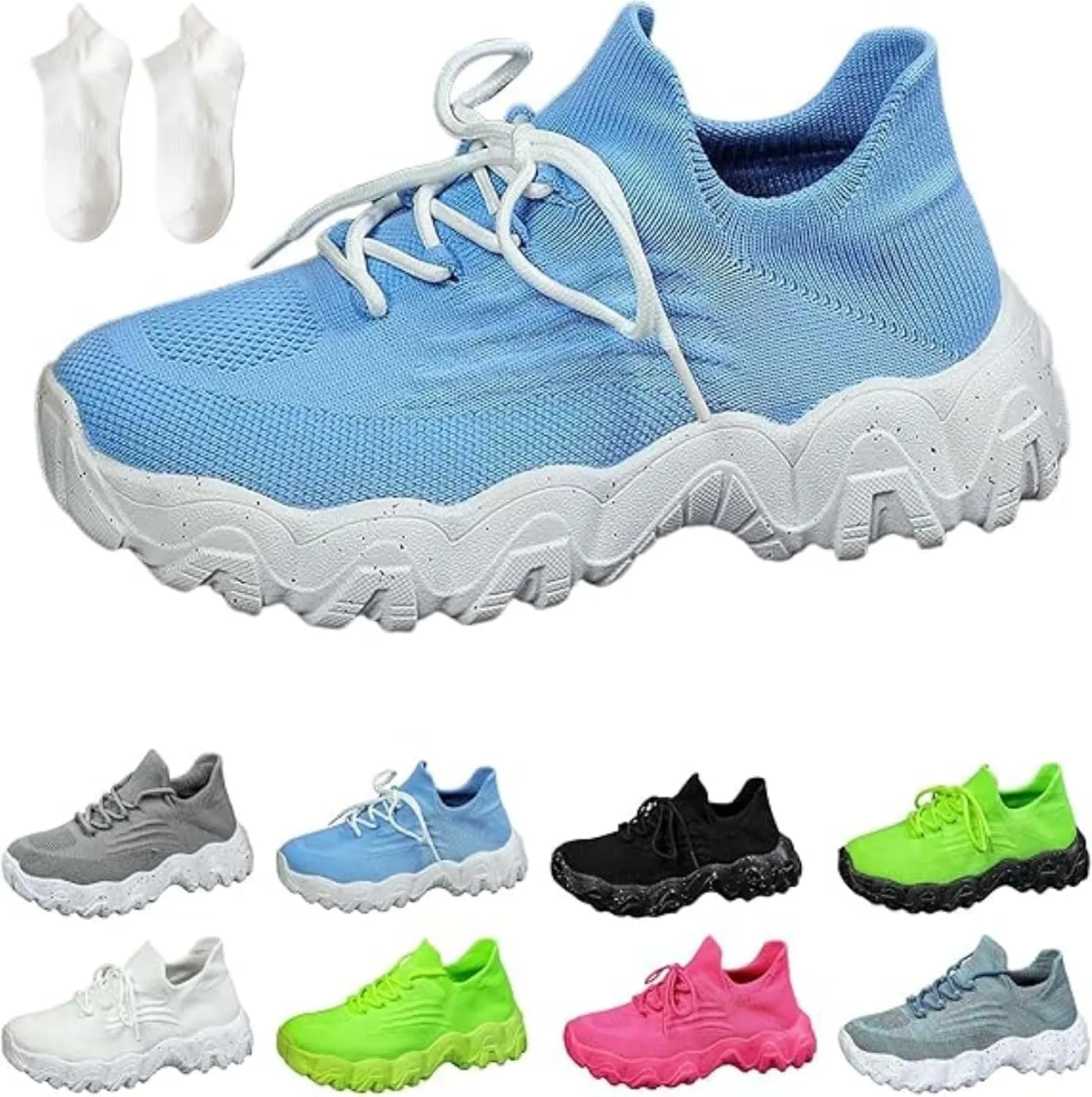 Ortho Pro Shoes for Women, Nurse Babe Shoes,Ortho Pro Women's Classic Shoes, Women's Lace Up Mesh Orthopedic Sneakers