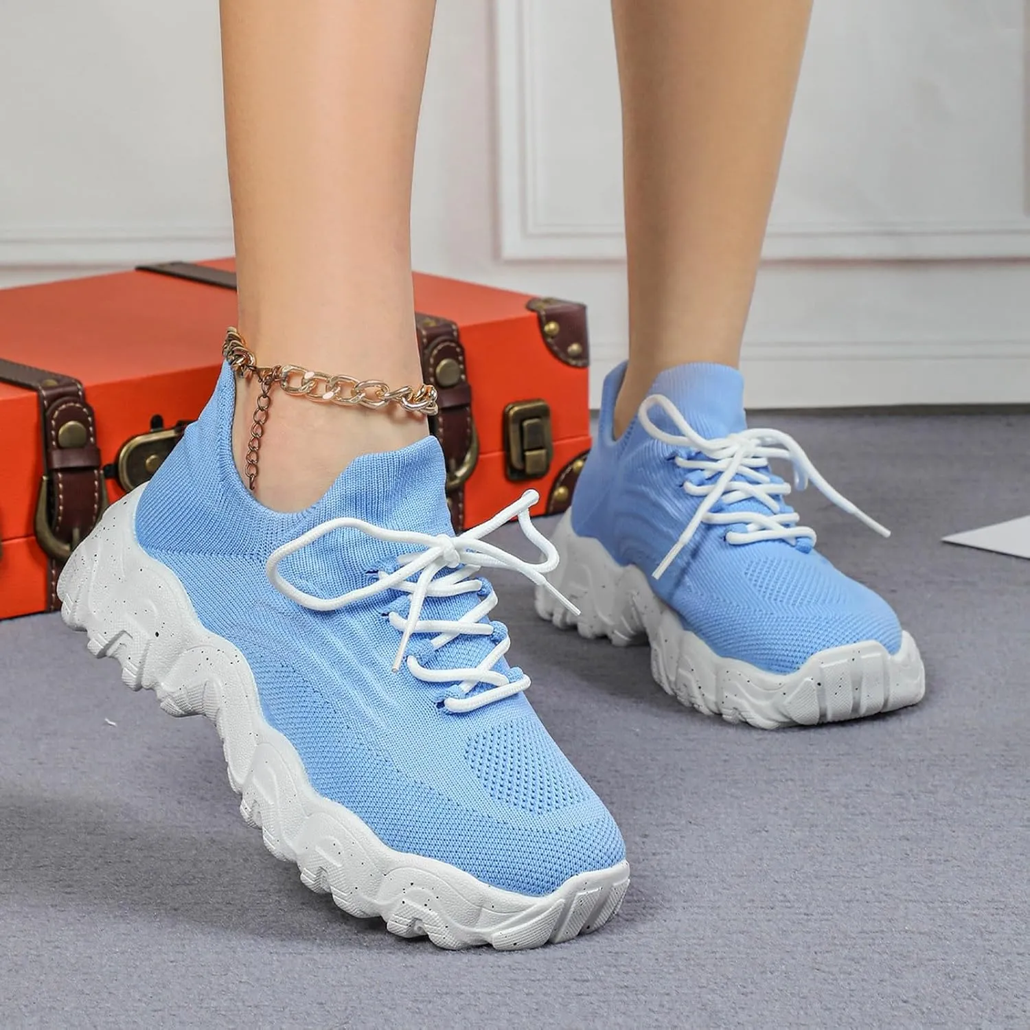 Ortho Pro Shoes for Women, Nurse Babe Shoes,Ortho Pro Women's Classic Shoes, Women's Lace Up Mesh Orthopedic Sneakers