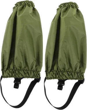 Outdoor Leg Gaiters Pack Skiing Gaiters Hiking Boot Covers Breathable Protective Legging Style for Cold Weather Activities