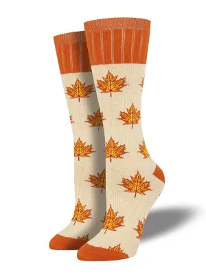 Outlands - Women's "Maple Leaf" Socks