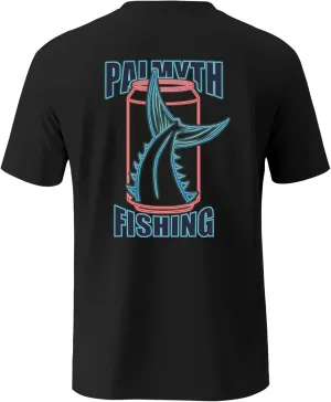 Palmyth Mens Fishing Shirts Short Sleeve UPF 50  T-Shirt UV Sun Protection SPF Tee Quick Dry