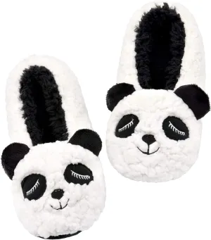 Panda Bros Womens Animal Thick & Warm Slipper Socks With Non Slip Grippers On Bottoms, Character House Shoes, Novelty Slippers for Ladies