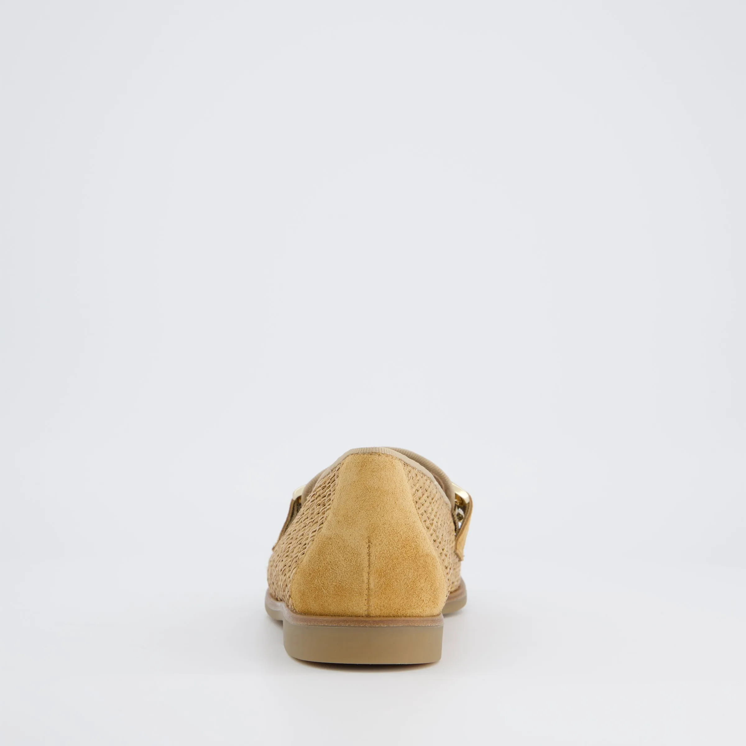 Paul Green Raffia Camel Loafer