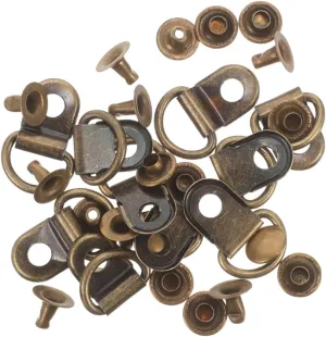Pcs Metal Hooks Shoelace Supplies Diy Boot Repair Kit Stainless Steel Safety Eyelets for Shoes