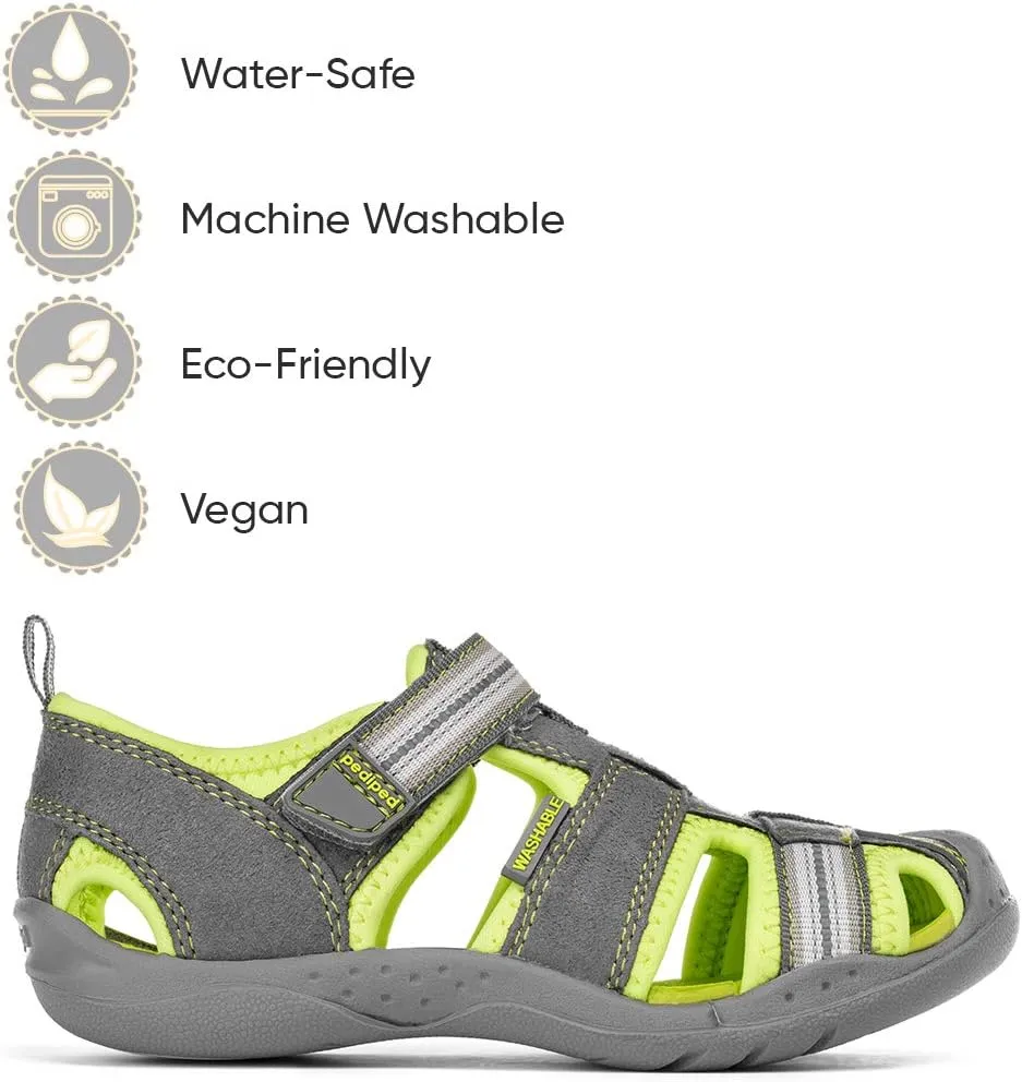 pediped Unisex-Child Sahara Flat