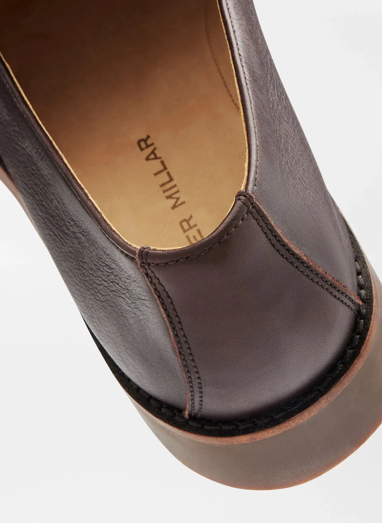 Peter Millar Madison Penny Loafer: Chocolate