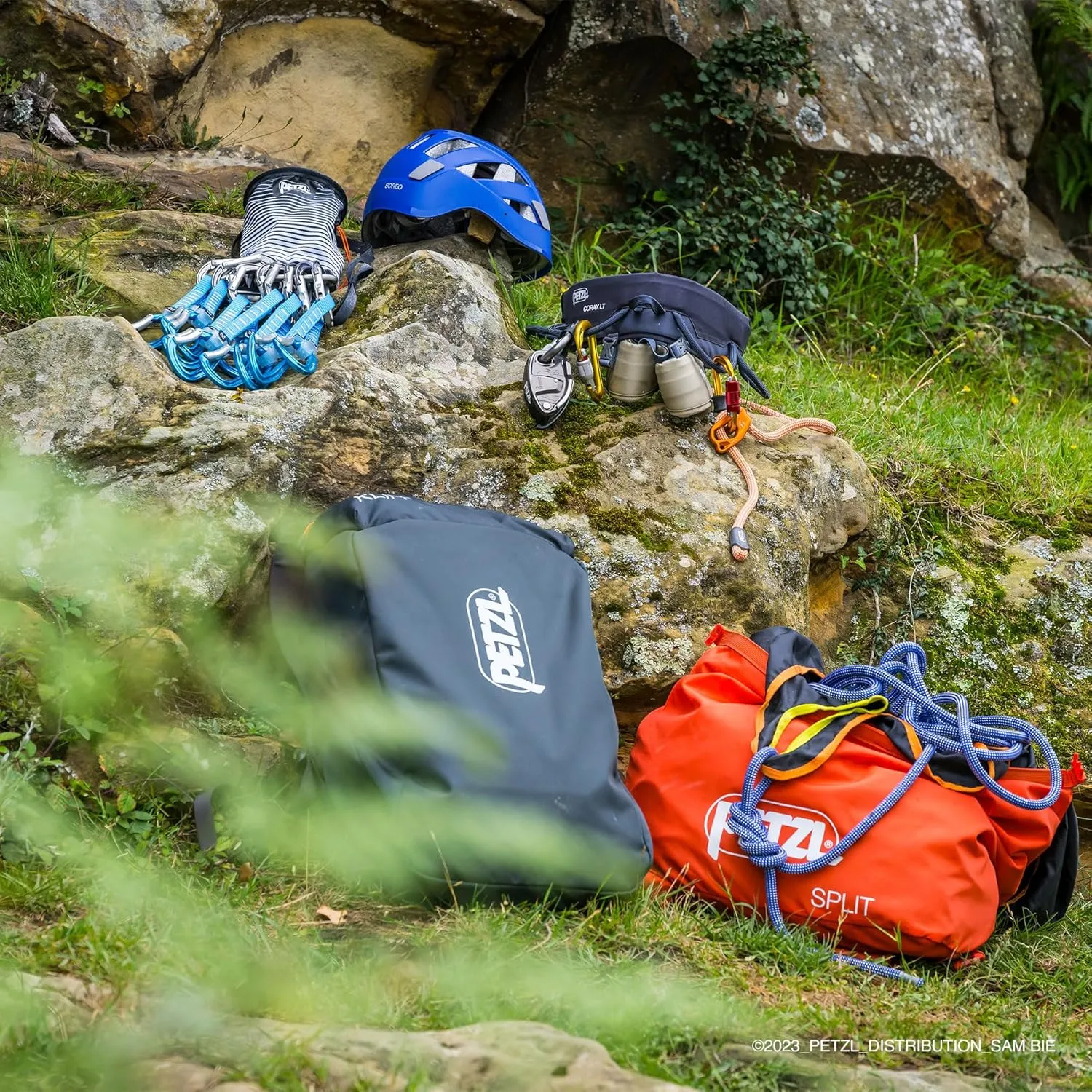 Petzl DJINN AXESS Quickdraw - Durable, Lightweight Quickdraw for Sport, Trad, and Aid Climbing