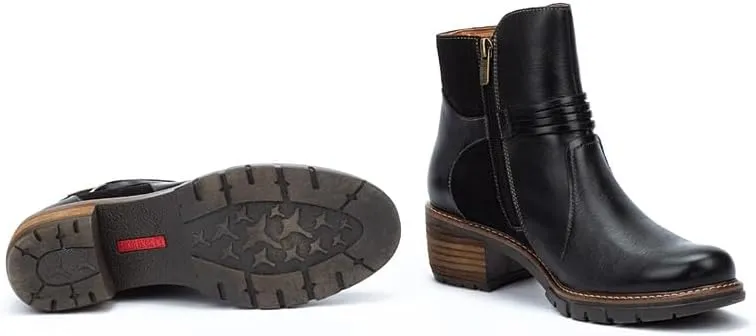 PIKOLINOS High-Heel Ankle Boot Leather San Sebastia for Woman