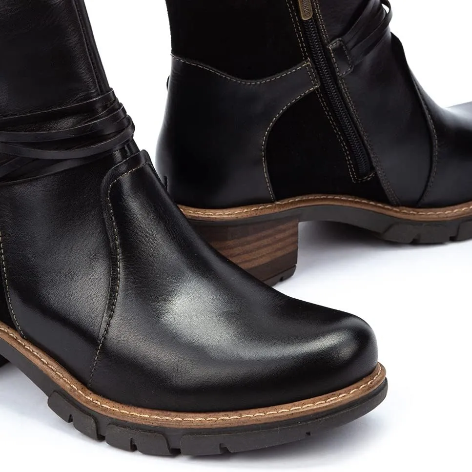 PIKOLINOS High-Heel Ankle Boot Leather San Sebastia for Woman