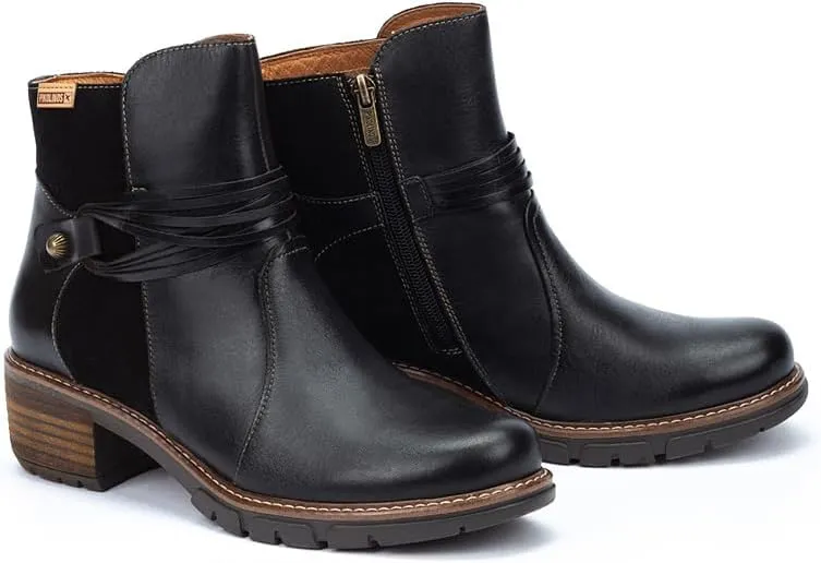 PIKOLINOS High-Heel Ankle Boot Leather San Sebastia for Woman