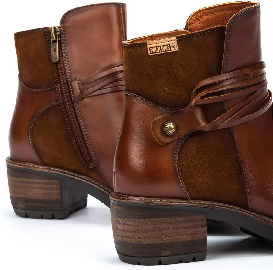 PIKOLINOS High-Heel Ankle Boot Leather San Sebastia for Woman