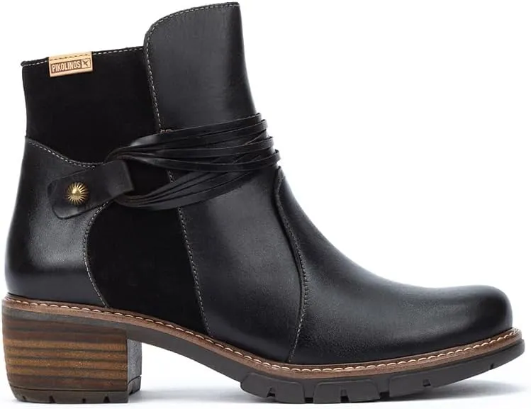 PIKOLINOS High-Heel Ankle Boot Leather San Sebastia for Woman