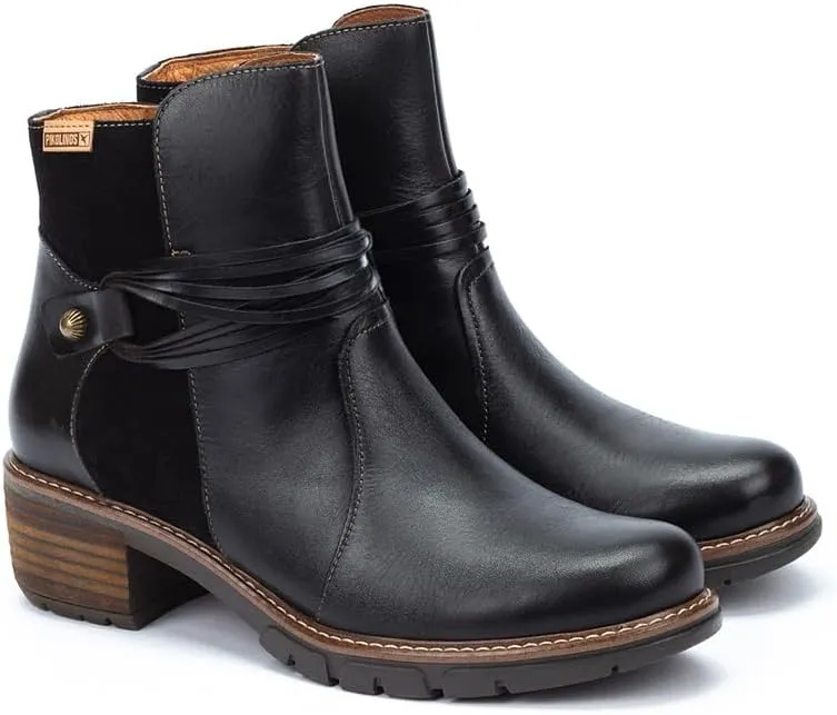PIKOLINOS High-Heel Ankle Boot Leather San Sebastia for Woman