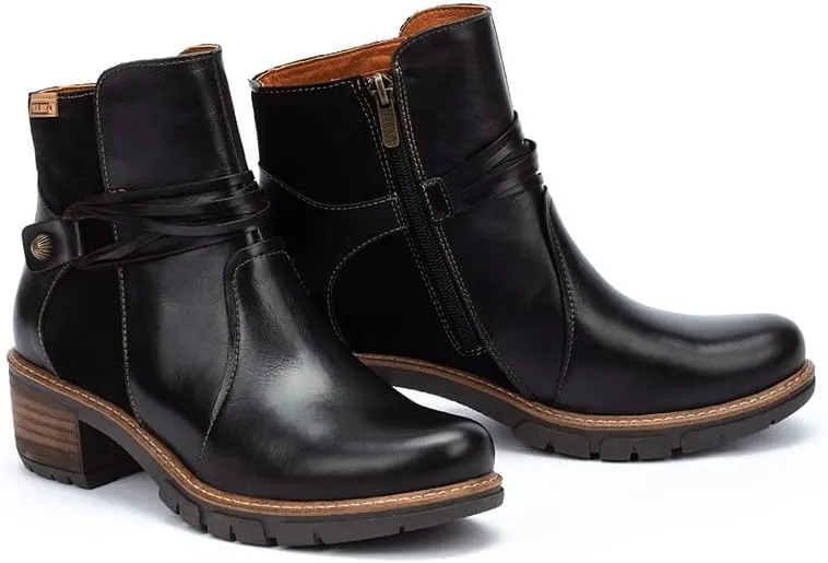 PIKOLINOS High-Heel Ankle Boot Leather San Sebastia for Woman