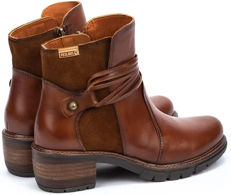 PIKOLINOS High-Heel Ankle Boot Leather San Sebastia for Woman