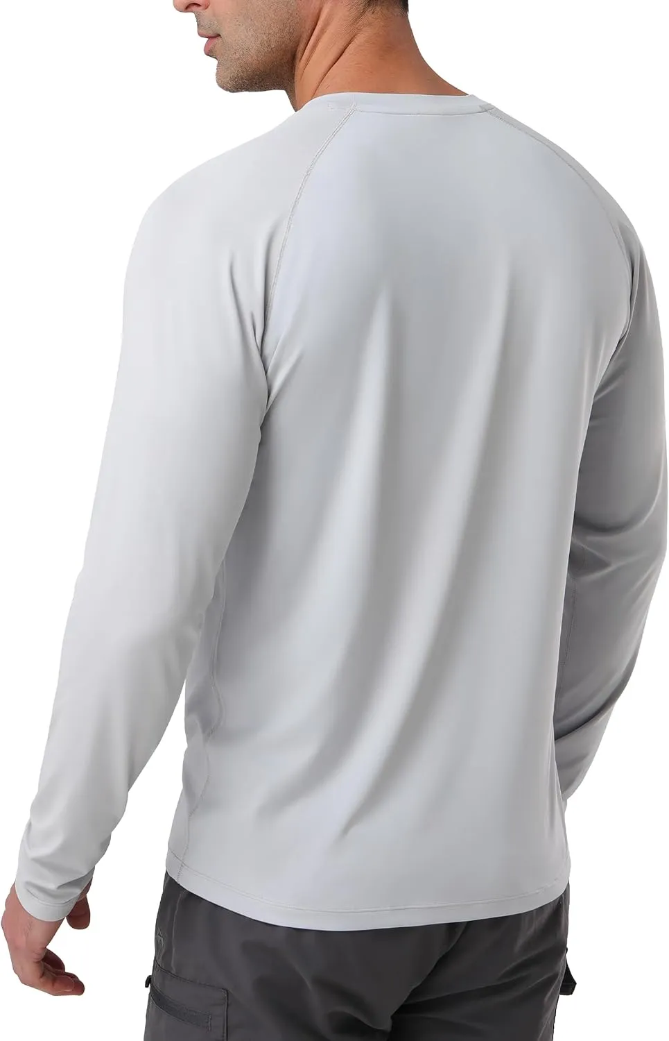 Pioneer Camp Men's Sun UV Protection SPF Shirts UPF50  Rash Guard Long Sleeve Lightweight Hiking Quick Dry Running Swim Shirt