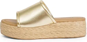 Platform Sandals Women Braided Sandals Slip on Wedge Sandal Summer Beach Wedge Dressy Sandal