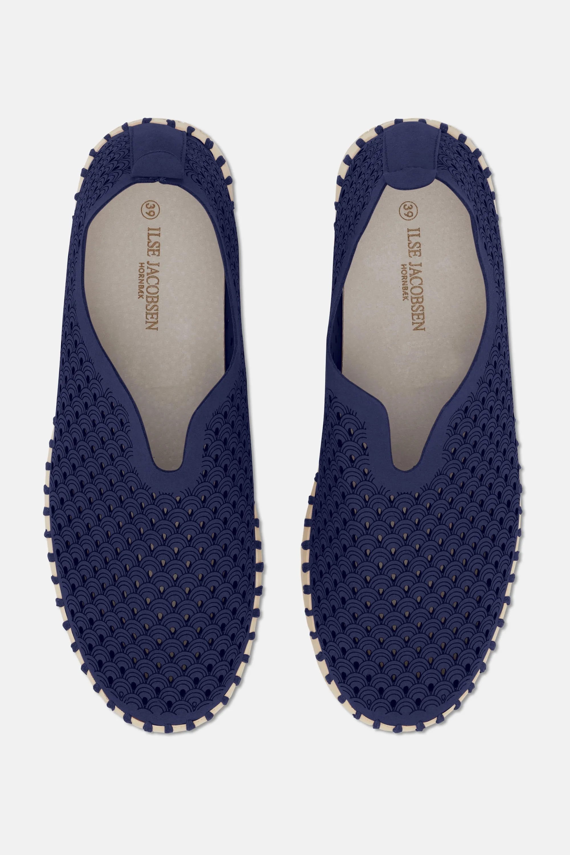 Platform Tulip Slipper - Dark Indigo
