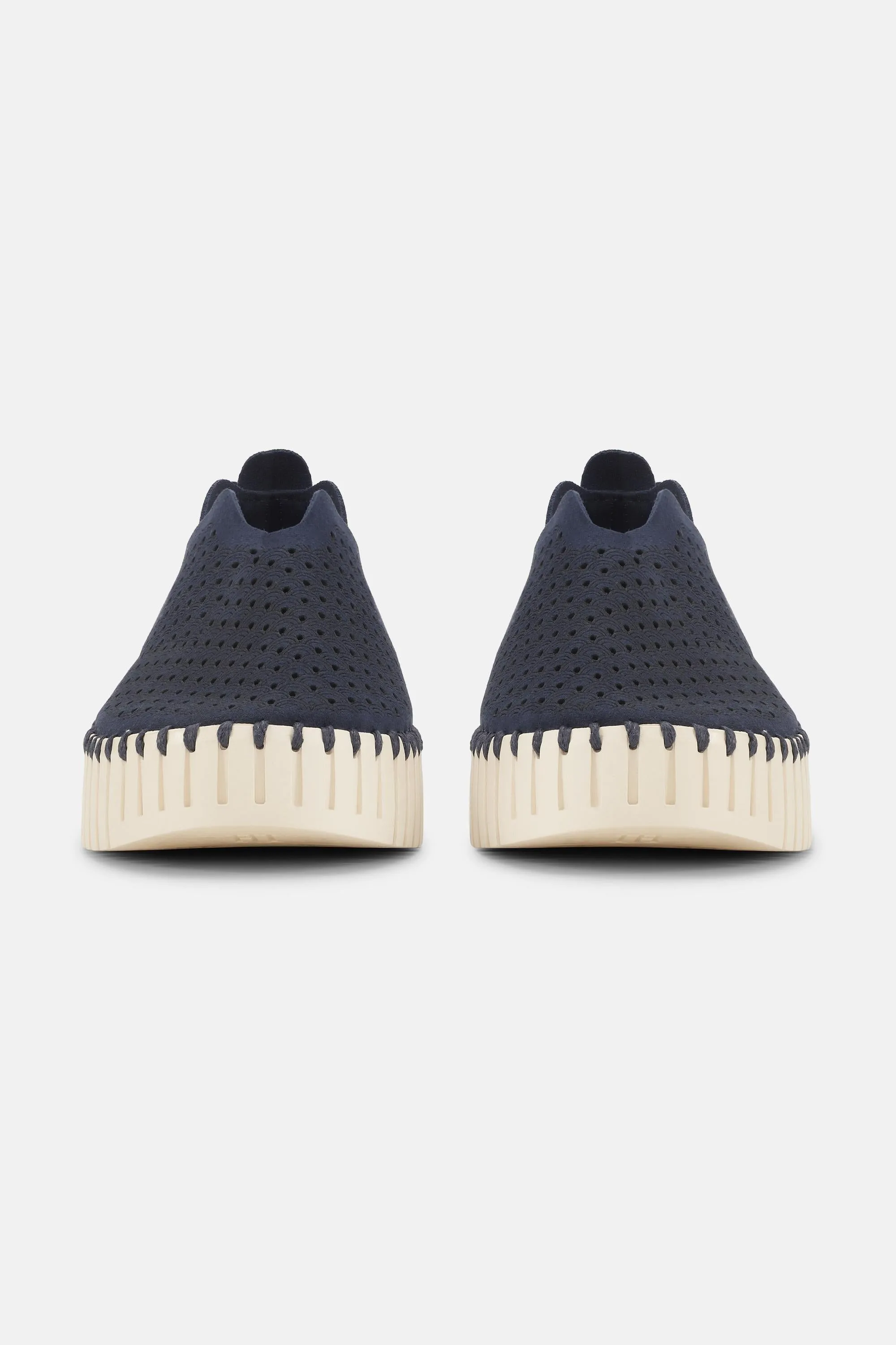 Platform Tulip Slipper - Dark Indigo