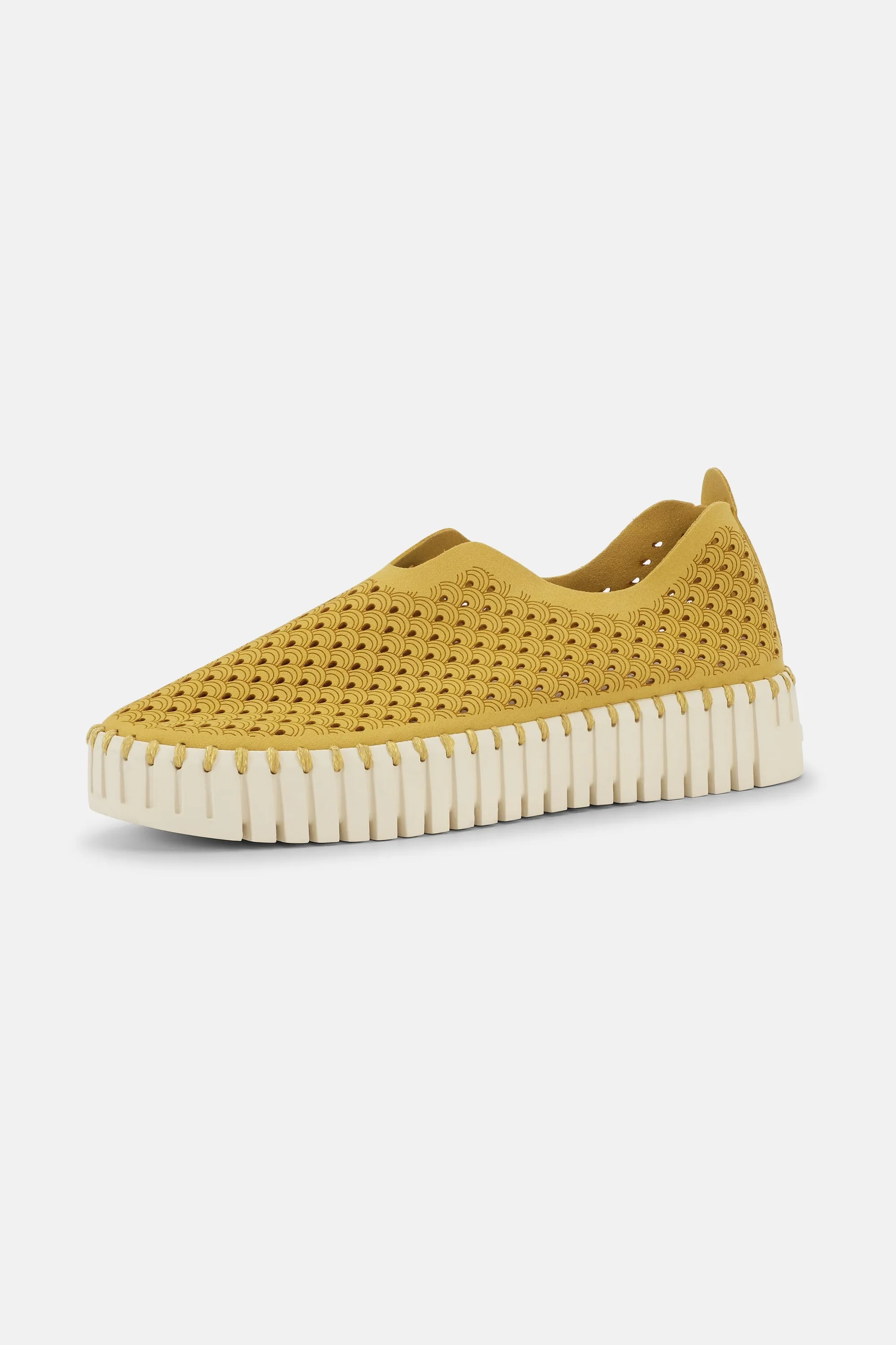 Platform Tulip Slipper - Golden Rod