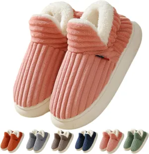Pluffi Cozy Stylish Slipper, Pluffi Slipper Booties, Winter Fuzzy Warm Thick-Soled Plush House Cloud Slides Men Women