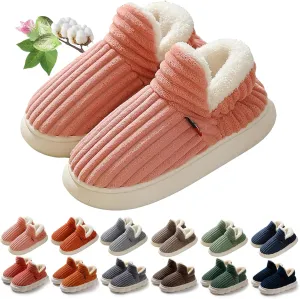 Pluffi-Pluffi Slipper Booties, Pluffi The Cozy Stylish Slipper, Winter Anti-Slip Fuzzy Warm Comfy Cloud Slippers Women Men