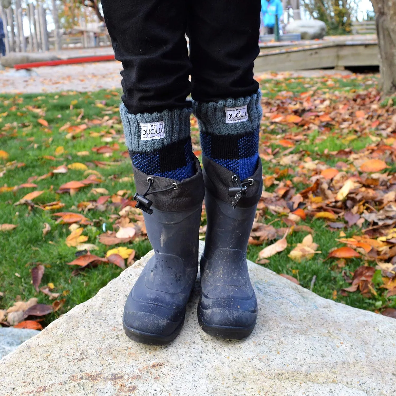 Pudus kids (4-7 years) tall cozy winter boot Socks