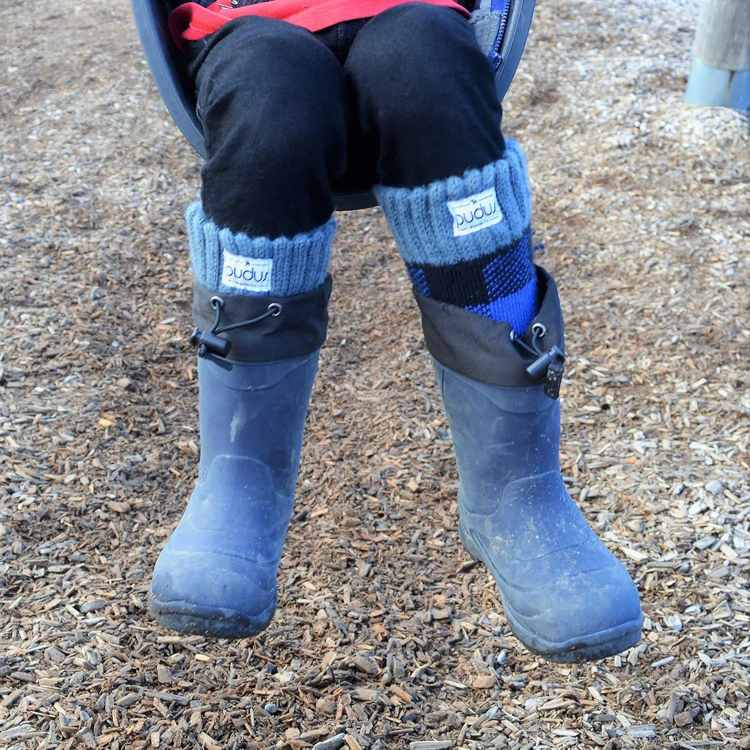 Pudus kids (4-7 years) tall cozy winter boot Socks